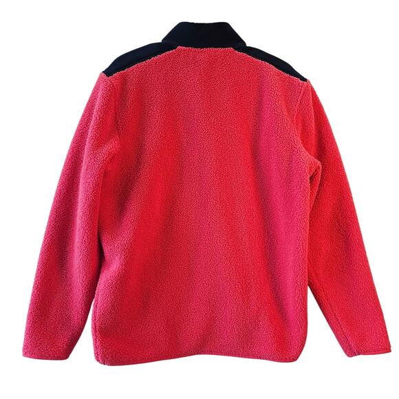 Under Armor Golf Women's Sherpa Pullover Activewear Sweatshirt Coral/Pink Large - Picture 4 of 6